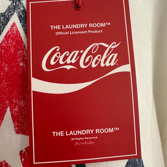 The Laundry Room Coca Cola U.S. Ski Team Crew Sweatshirt Limited Edition New S - Picture 5 of 6